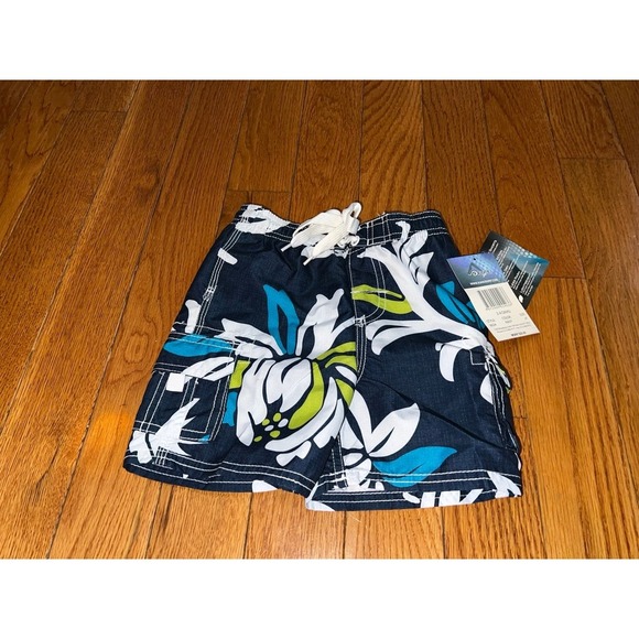 New boys Kanu surf board shorts lined Color: Oahu Navy Size: 4T $20 - Picture 1 of 7